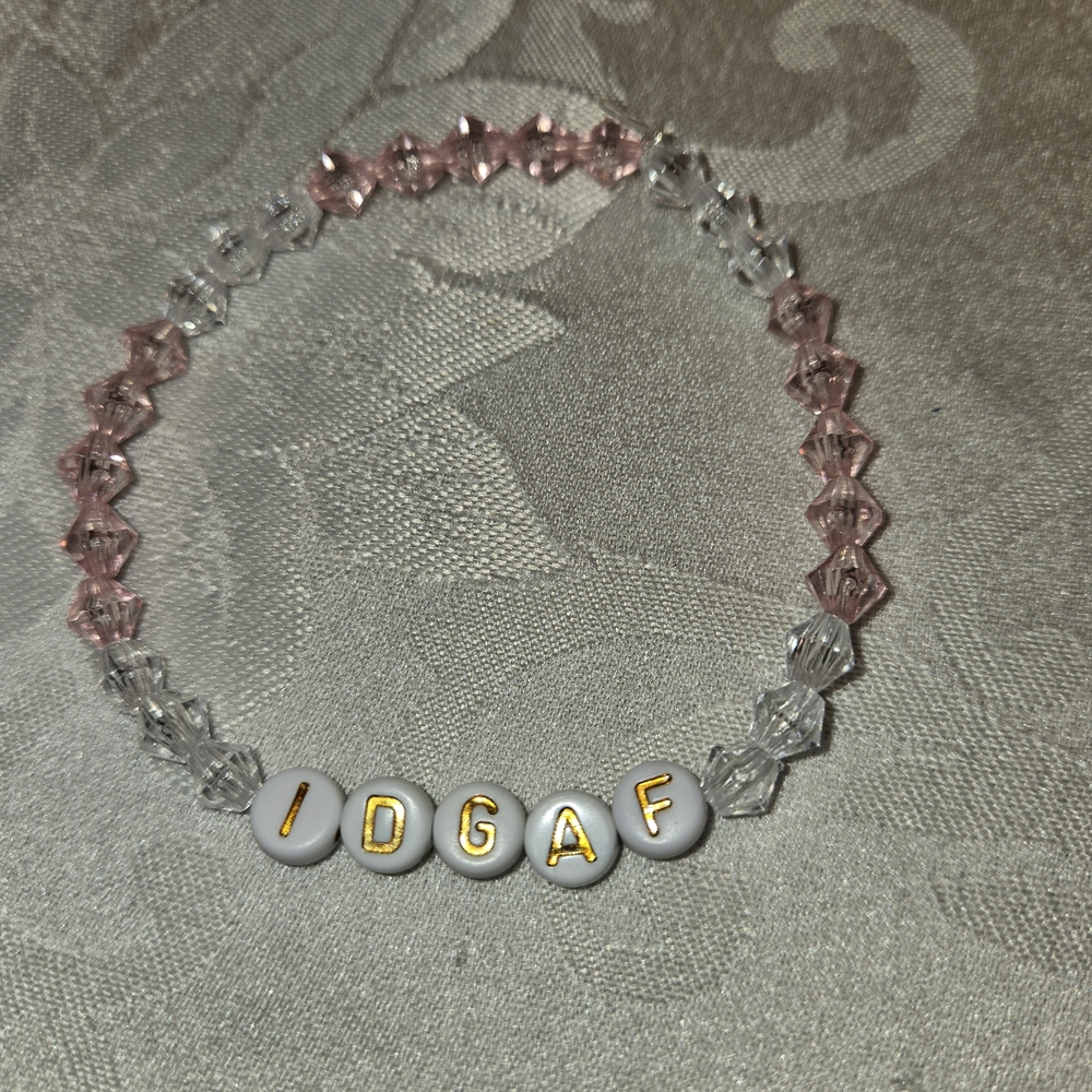 Homecrafted Idgaf Bracelet